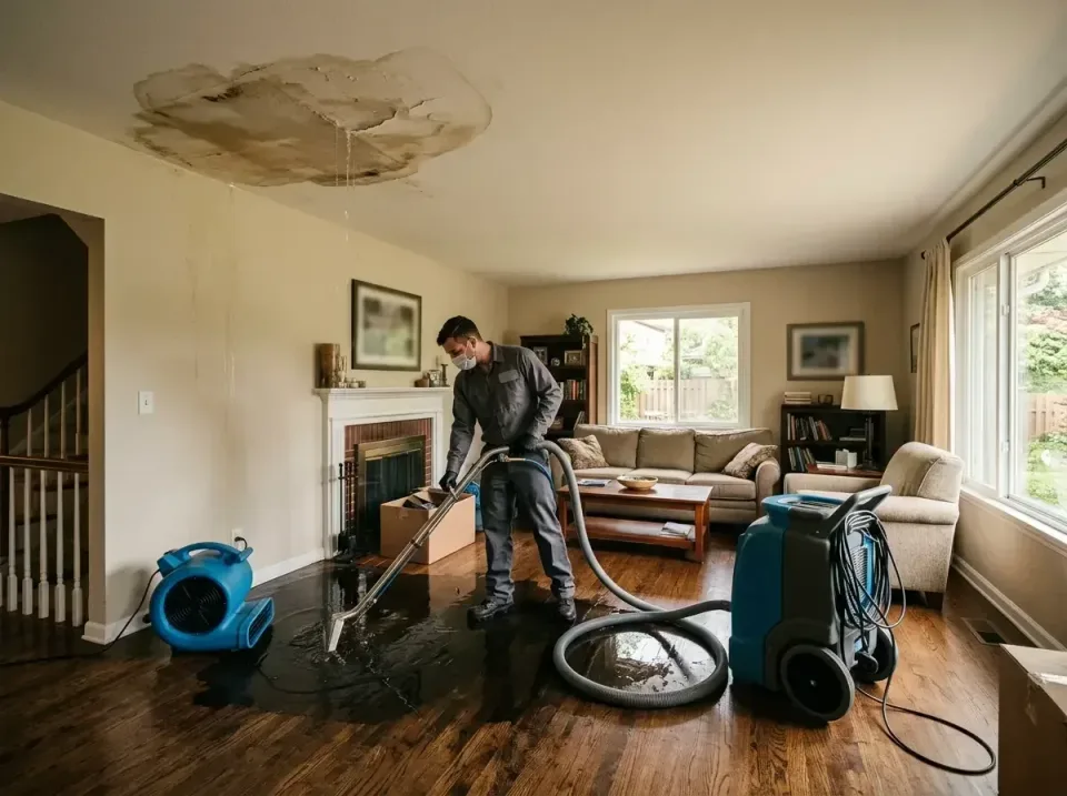 attic-pipe-burst-ceiling-drip-008 — frequently asked questions, Water Damage Restoration & Carpet Care in Gainesville, FL